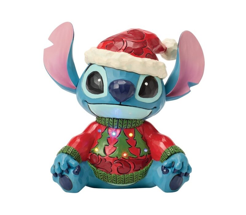 Disney Traditions - Feeling Jolly and a Little Naughty (Stitch Sweater LED PRE-ORDER)
