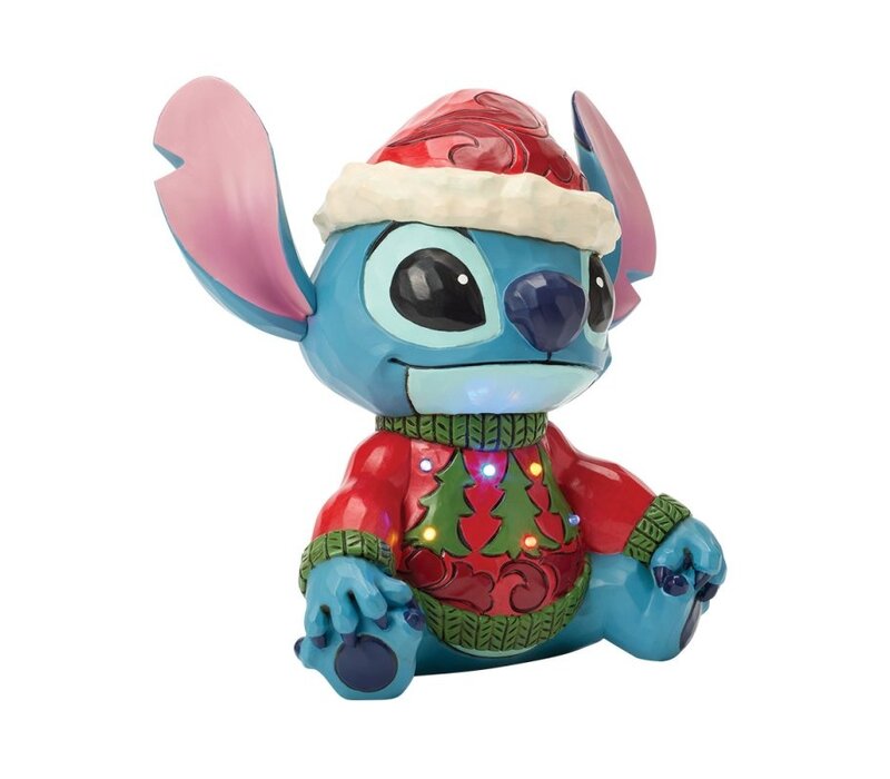 Disney Traditions - Feeling Jolly and a Little Naughty (Stitch Sweater LED PRE-ORDER)