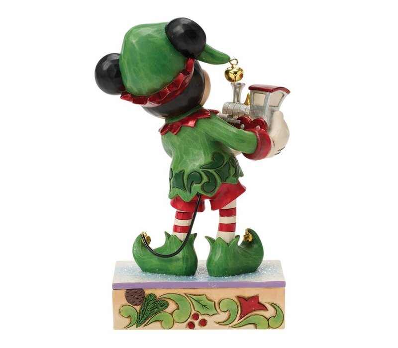 Disney Traditions - Elf on Track (Mickey Elf with Train PRE-ORDER)