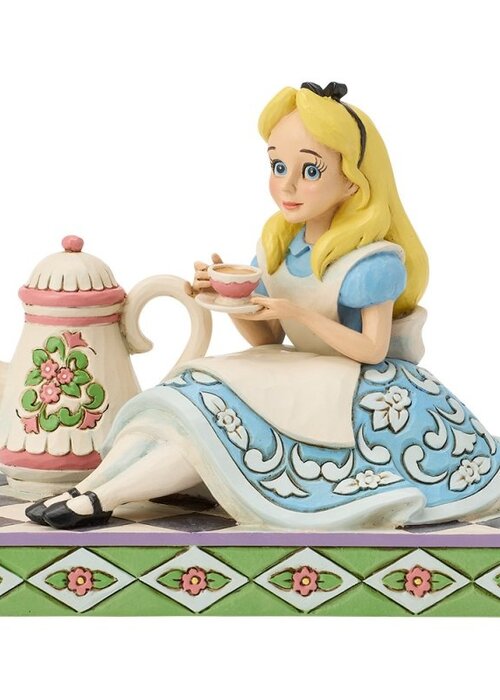 Disney Traditions A Cup of Curiosity (Alice with Teapot PRE-ORDER) - Disney Traditions