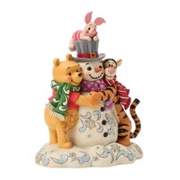 Disney Traditions - A Chilly Creation (Pooh and Friends Hugging Snowman PRE-ORDER)