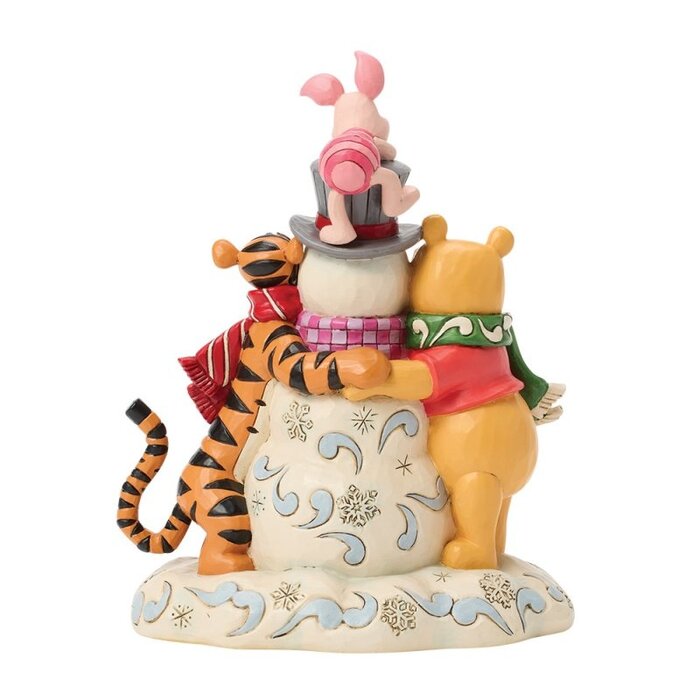 Disney Traditions - A Chilly Creation (Pooh and Friends Hugging Snowman PRE-ORDER)
