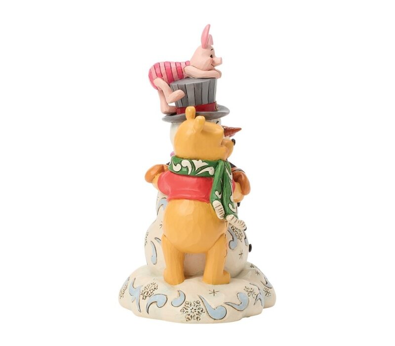Disney Traditions - A Chilly Creation (Pooh and Friends Hugging Snowman PRE-ORDER)