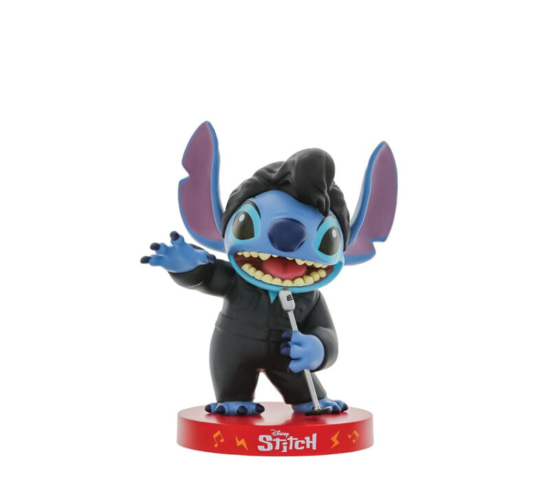 Disney Showcase Collection - Black Leather Elvis Stitch