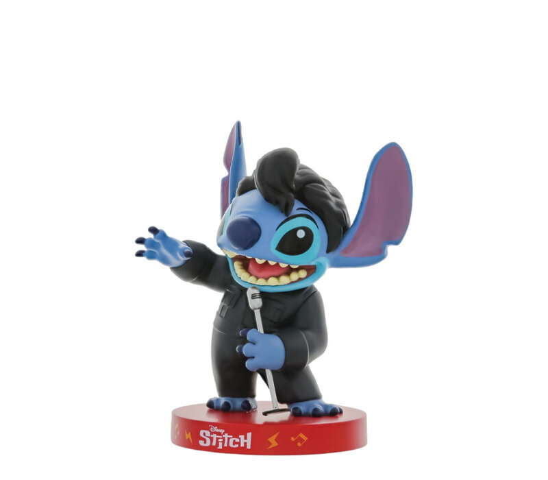 Disney Showcase Collection - Black Leather Elvis Stitch
