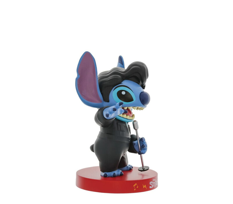Disney Showcase Collection - Black Leather Elvis Stitch