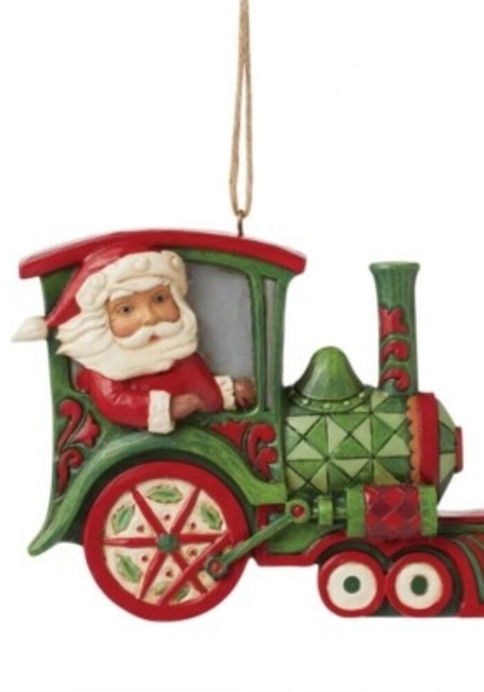 Heartwood Creek - Santa Train Hanging Ornament