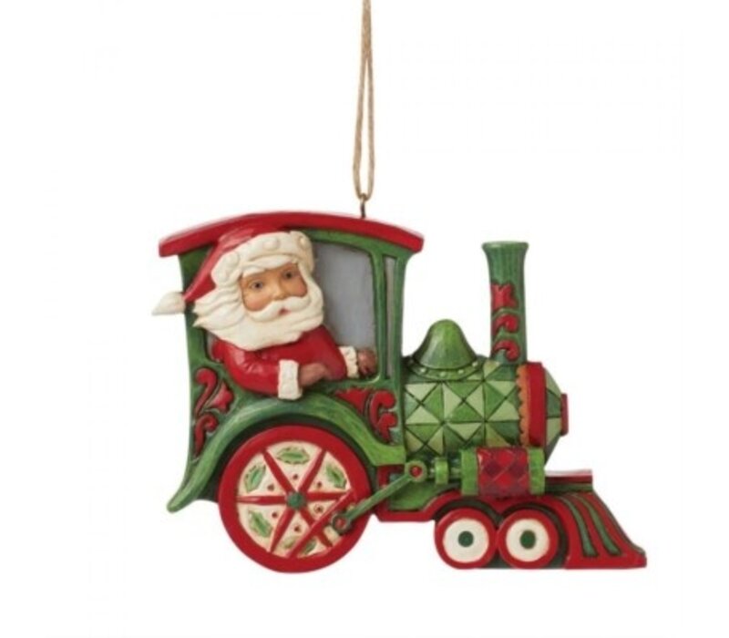 Heartwood Creek - Santa Train Hanging Ornament