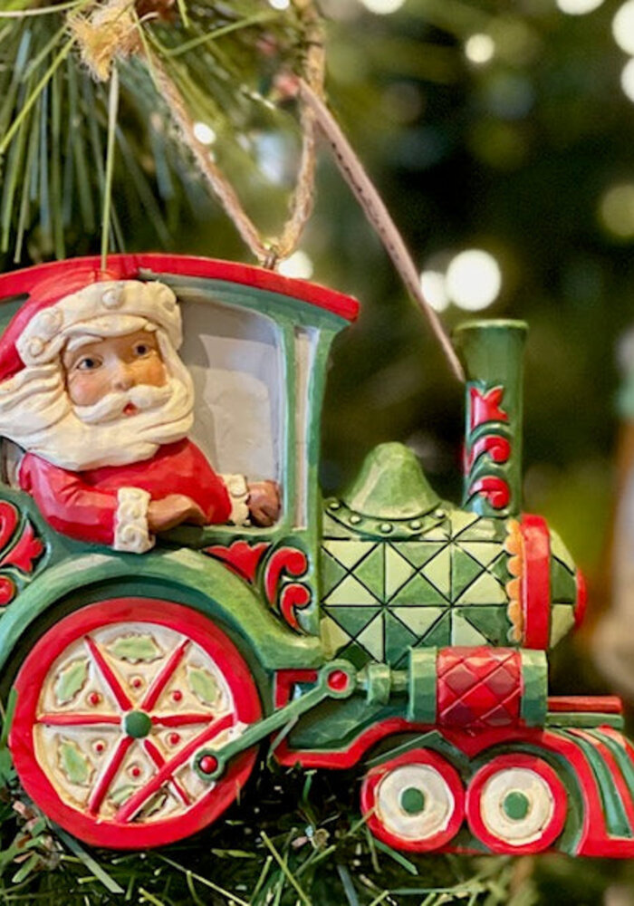 Heartwood Creek - Santa Train Hanging Ornament