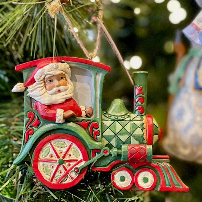 Heartwood Creek - Santa Train Hanging Ornament