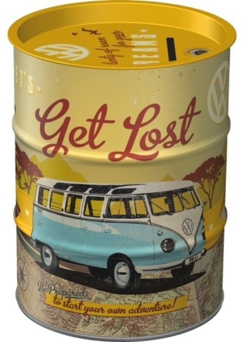 Nostalgic Art Money Box Oil Barrel VW Bulli - Nostalgic Art