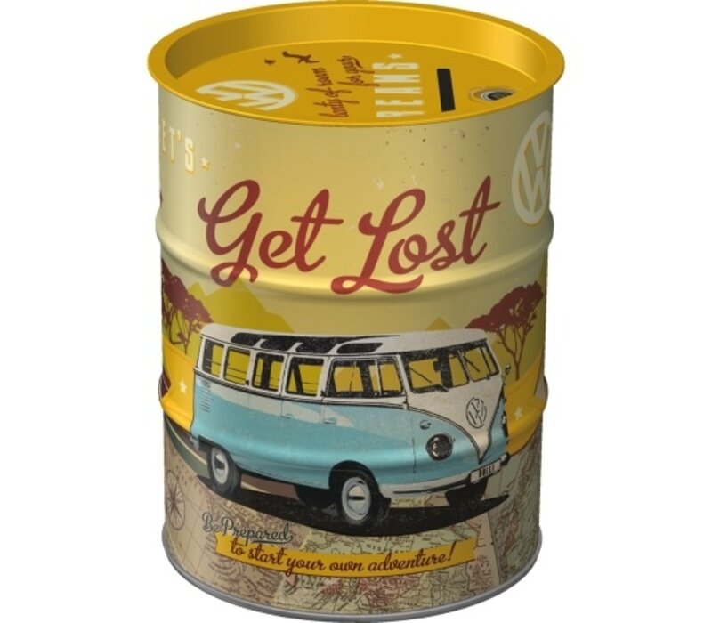 Nostalgic Art - Money Box Oil Barrel VW Bulli