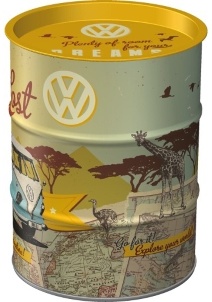 Nostalgic Art - Money Box Oil Barrel VW Bulli