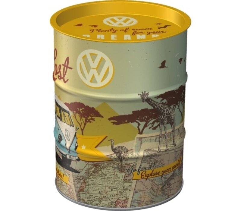 Nostalgic Art - Money Box Oil Barrel VW Bulli