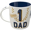 Nostalgic Art Nostalgic Art - Mug Number 1 Dad