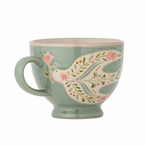 Rosalynde Mug Green - Bloomingville 