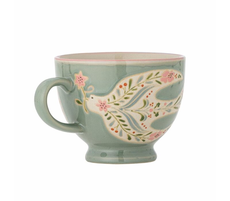 Bloomingville - Rosalynde Mug Green