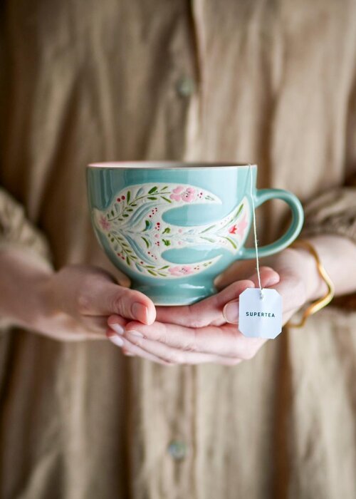 Bloomingville Rosalynde Mug - Green - Bloomingville