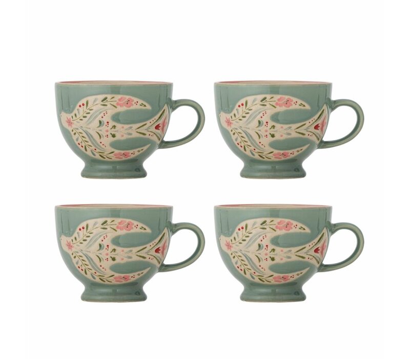 Bloomingville - Rosalynde Mug Green