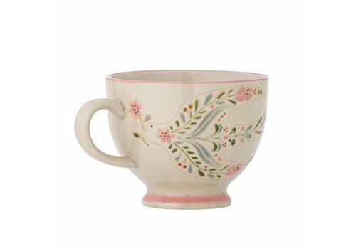 Bloomingville Rosalynde Mug White - Bloomingville