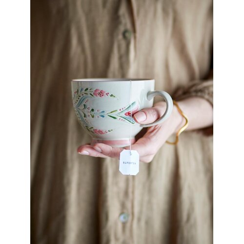 Rosalynde Mug - White - Bloomingville 