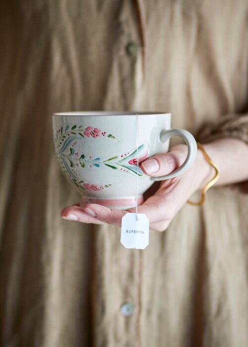 Bloomingville Rosalynde Mug - White - Bloomingville