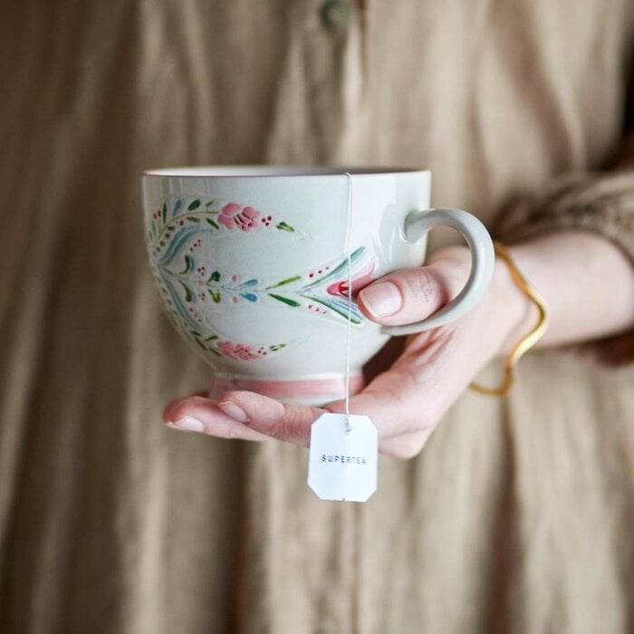 Bloomingville Rosalynde Mug - White - Bloomingville