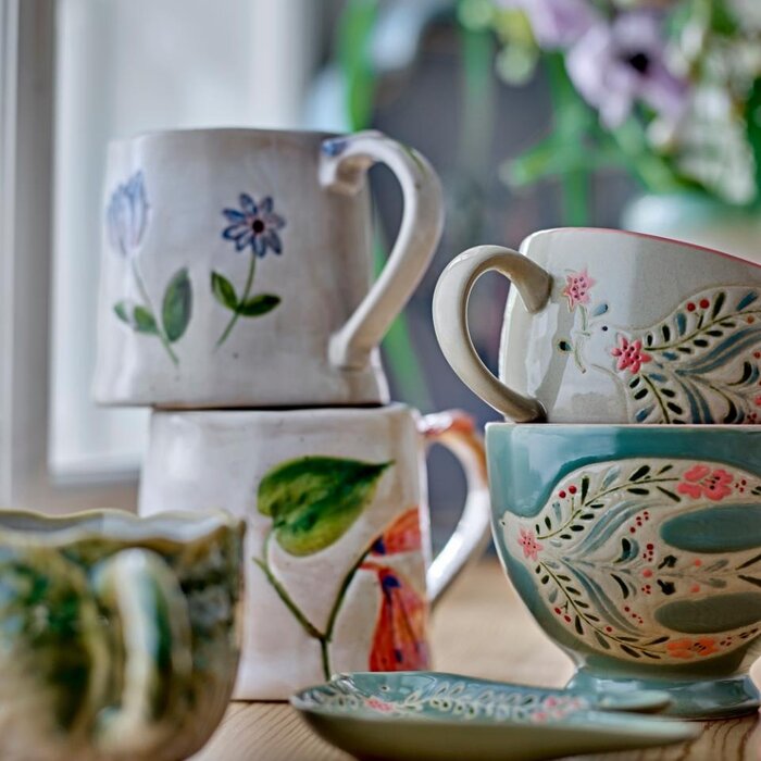 Bloomingville - Rosalynde Mug - White