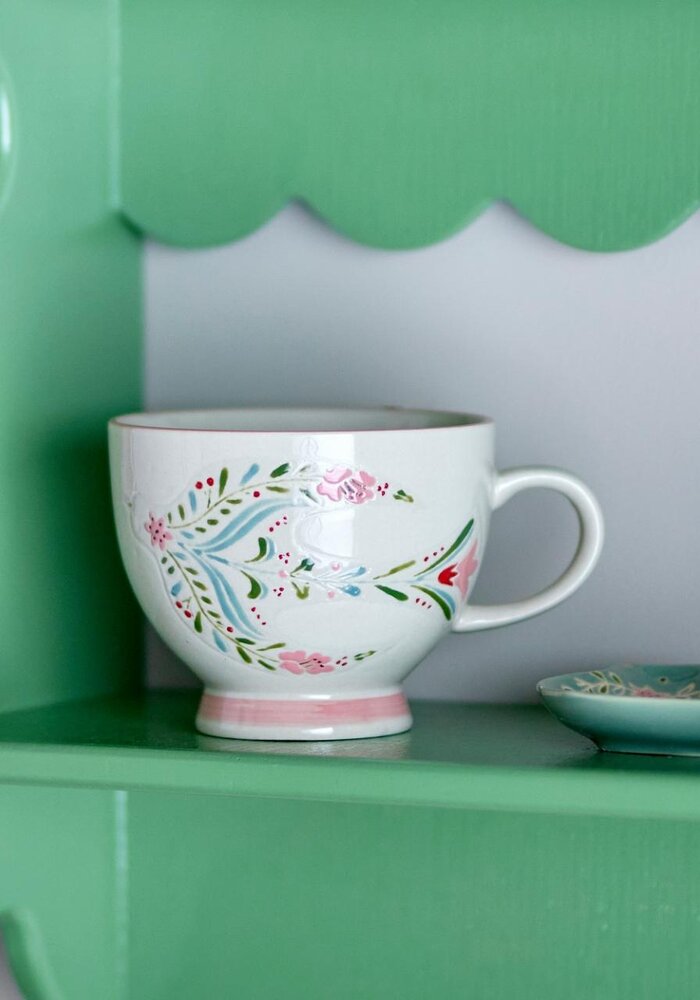 Bloomingville - Rosalynde Mug - White