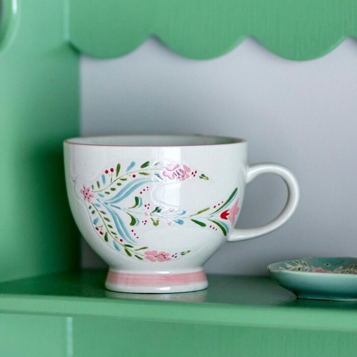 Bloomingville - Rosalynde Mug - White
