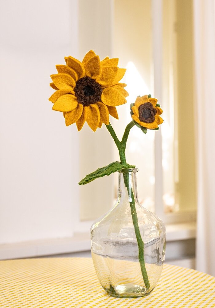 Sjaal met een Verhaal - Bloem: Zonnebloem