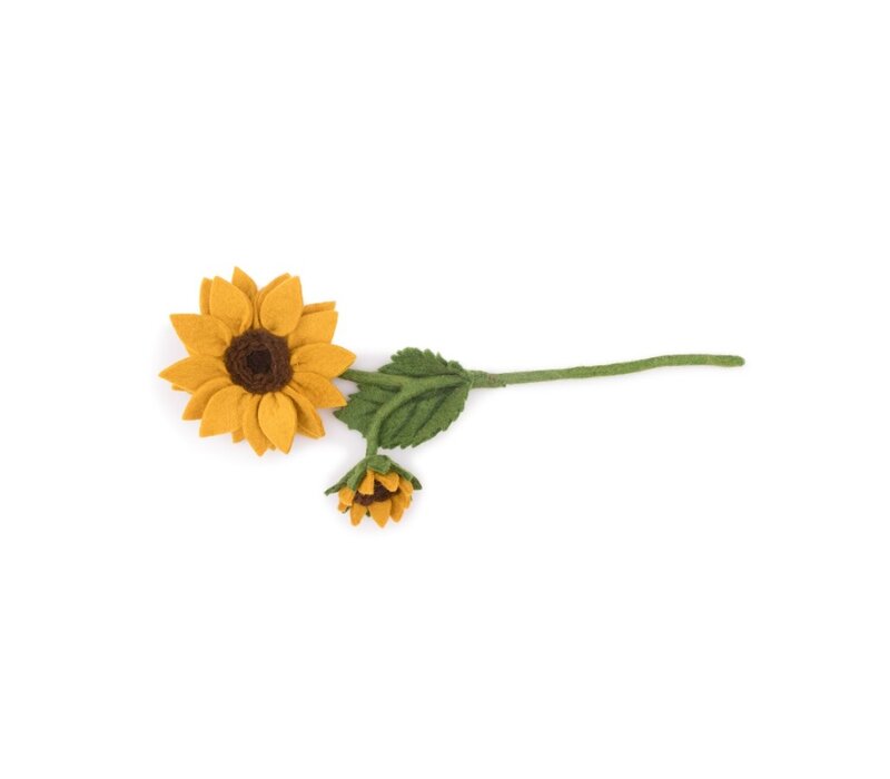 Sjaal met een Verhaal - Bloem: Zonnebloem