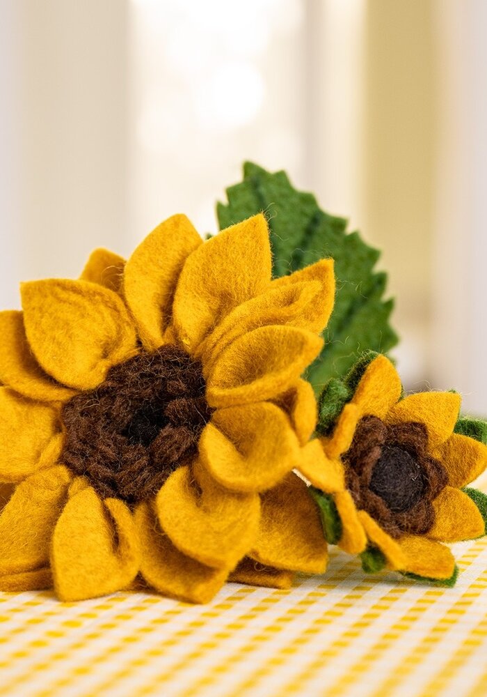 Sjaal met een Verhaal - Bloem: Zonnebloem