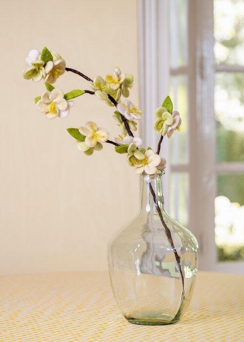 Sjaal met Verhaal Tak: Perenbloesem - Sjaal met een Verhaal