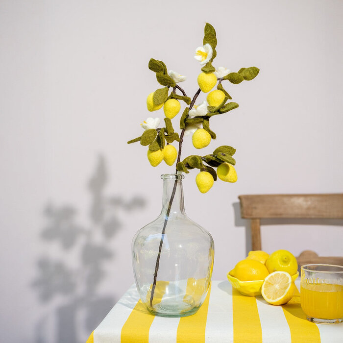 Sjaal met Verhaal Tak: Citroen - Sjaal met een Verhaal