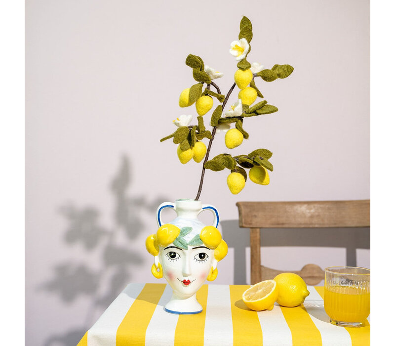 Sjaal met een Verhaal - Tak: Citroen