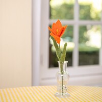 Sjaal met een Verhaal - Krokus Oranje