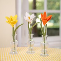 Sjaal met een Verhaal - Krokus Oranje