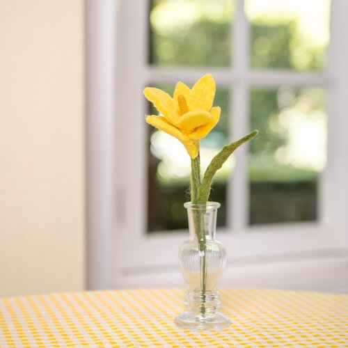 Krokus Geel - Sjaal met een Verhaal 