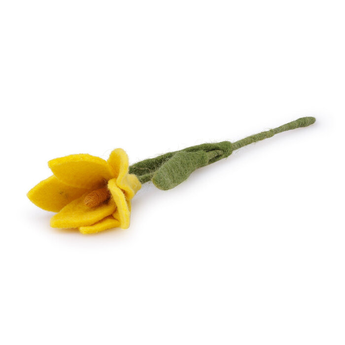 Sjaal met een Verhaal - Krokus Geel