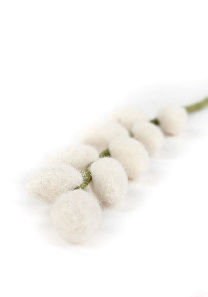 Sjaal met een Verhaal - Bloem: Tak Katje