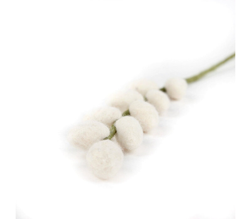 Sjaal met een Verhaal - Bloem: Tak Katje