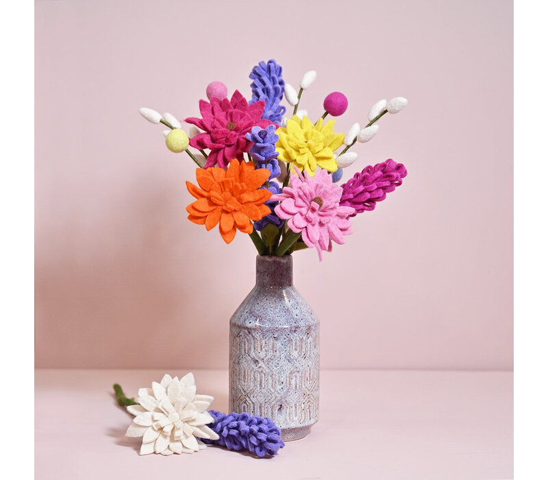 Sjaal met een Verhaal - Bloem: Tak Katje