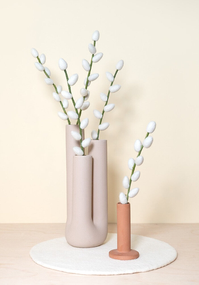 Sjaal met een Verhaal - Bloem: Tak Katje