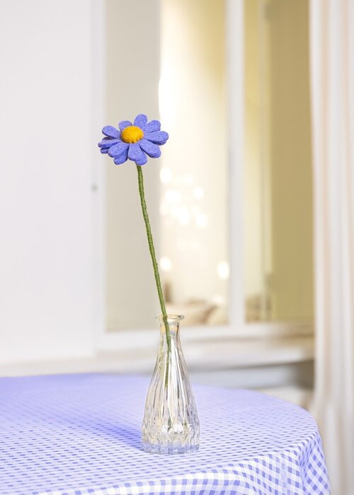 Sjaal met Verhaal Margrietje Lila - Sjaal met Verhaal