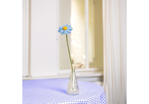 Sjaal met Verhaal Margrietje Lichtblauw - Sjaal met Verhaal