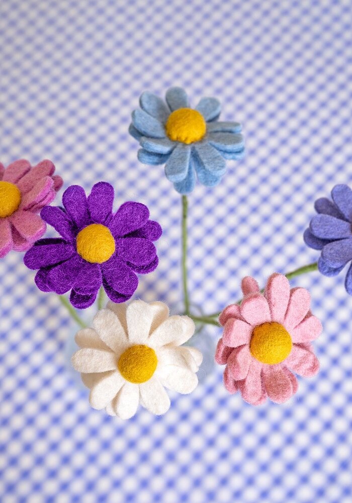 Sjaal met Verhaal - Margrietje Violet