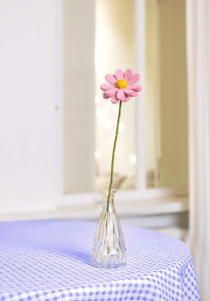 Sjaal met Verhaal - Margrietje Licht Roze