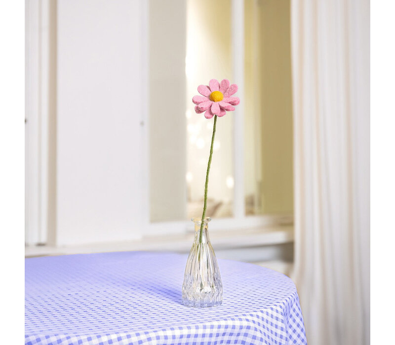 Sjaal met Verhaal - Margrietje Licht Roze