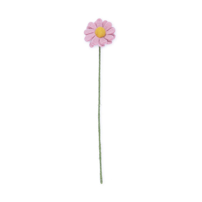 Sjaal met Verhaal - Margrietje Licht Roze